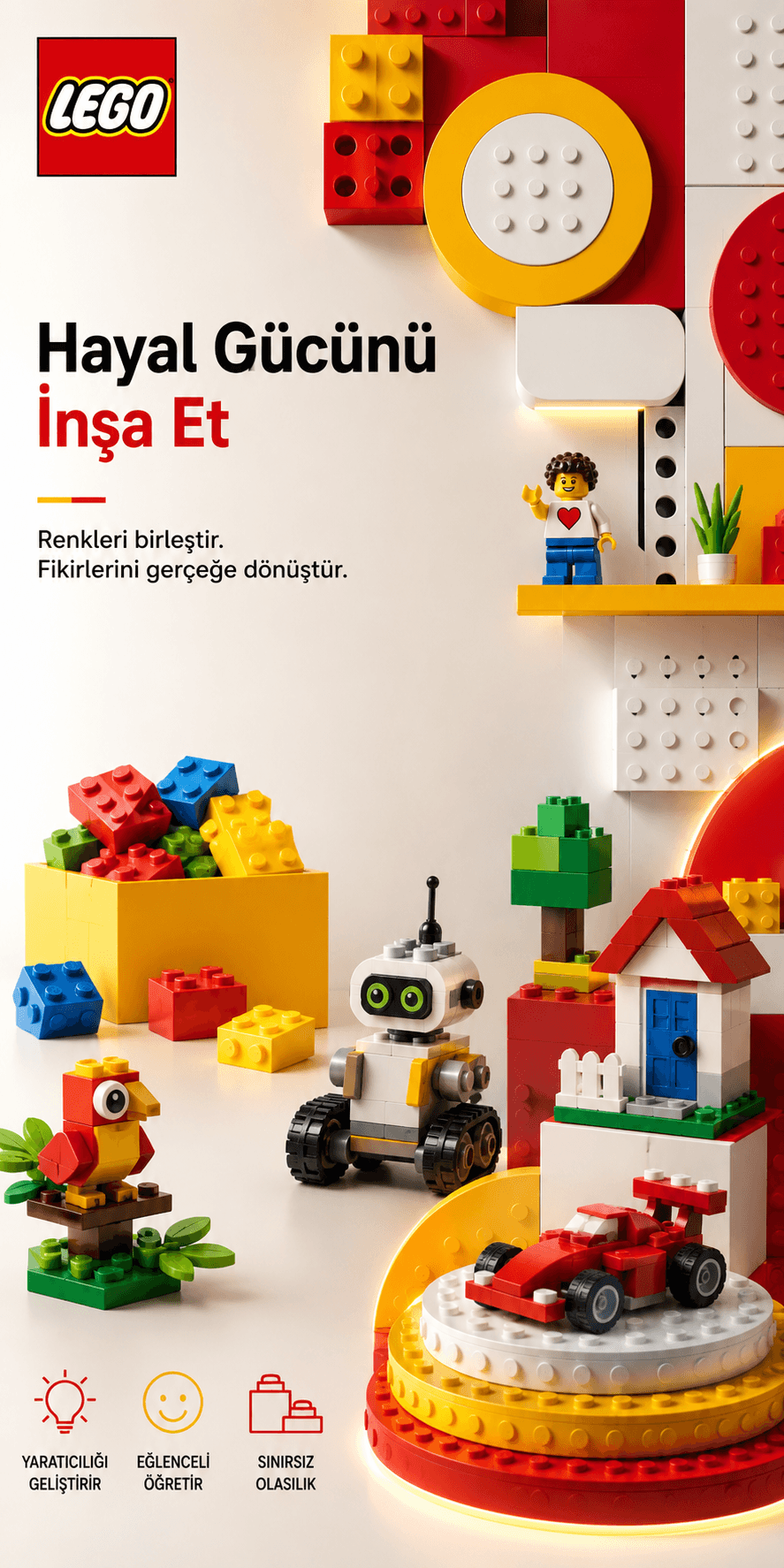 LEGO — Hayal gücünü inşa et
