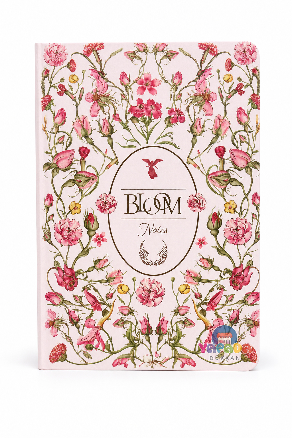 Smyth Art Bloom Notes — Pembe Çiçek Desenli